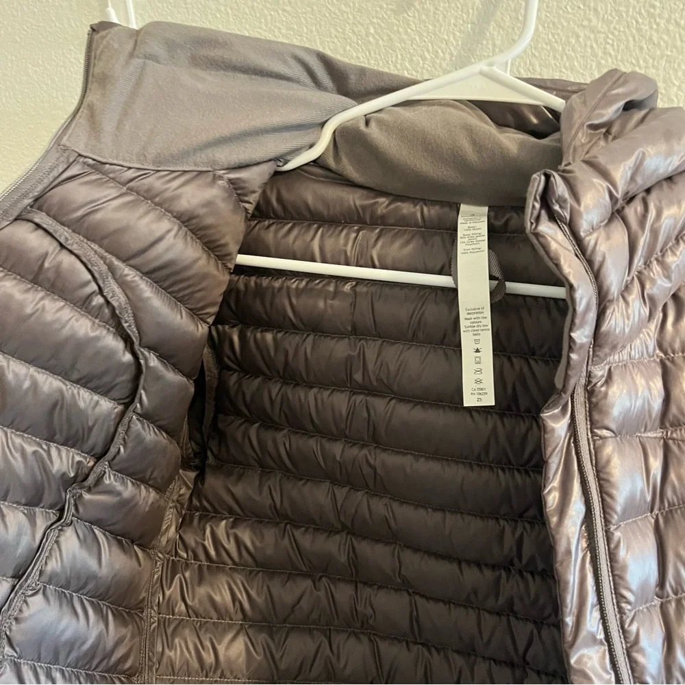 Lululemon Pack it Down Lunar Rock Shine Jacket